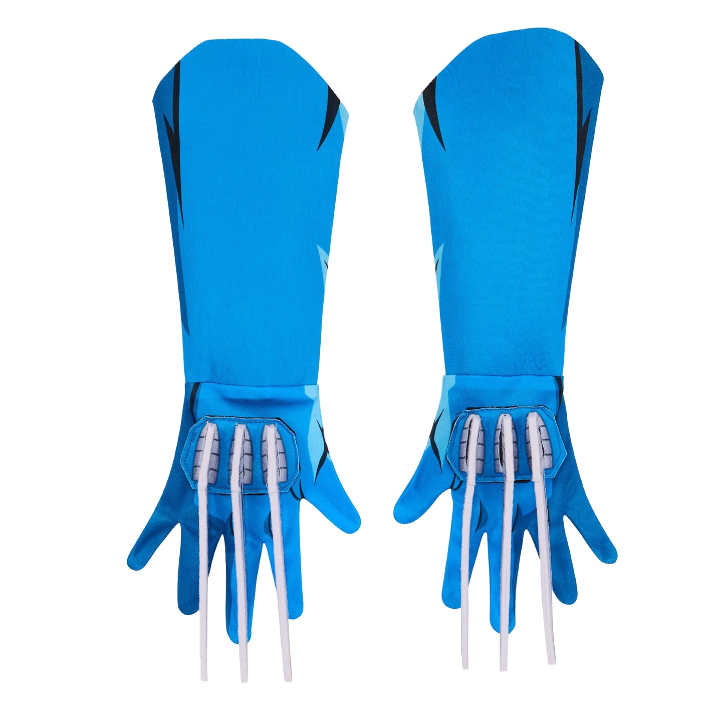 Blue-White - Back - X-Men 97 Childrens-Kids Wolverine Claws Glove