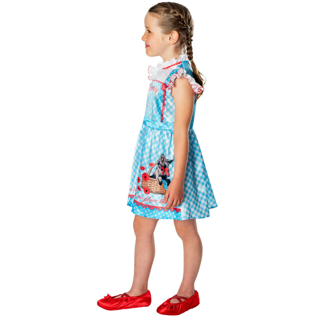Blue - Side - The Wizard Of Oz Girls Dorothy Costume