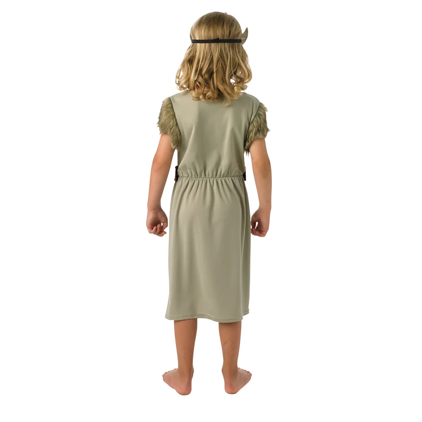 Grey-Brown - Back - Bristol Novelty Boys Viking Costume