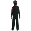 Black-Red - Back - Spider-Man: Miles Morales Childrens-Kids Gamerverse Costume