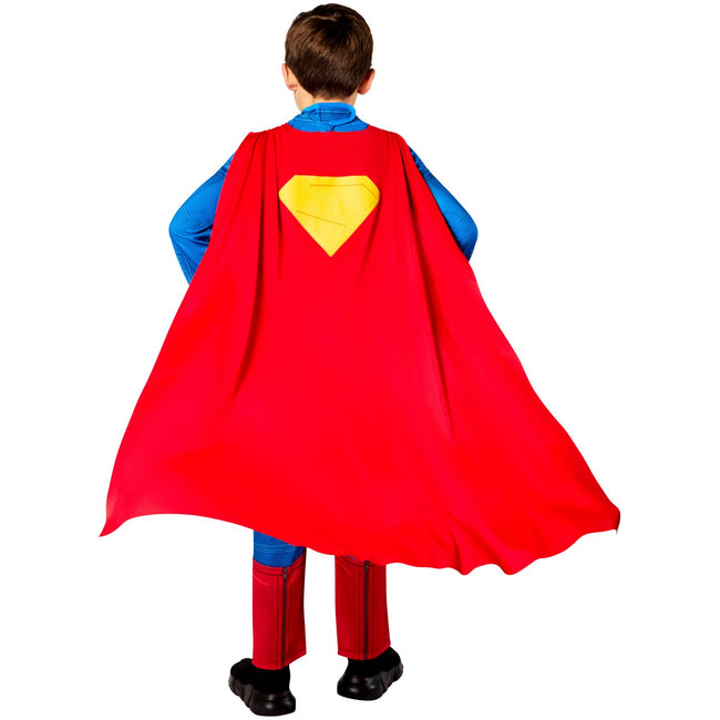 Blue-Red - Back - Superman Childrens-Kids Costume