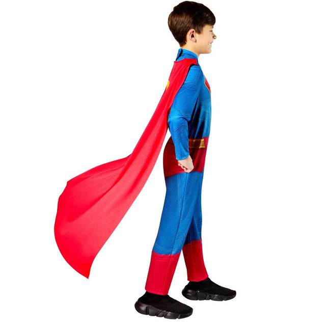 Blue-Red - Side - Superman Childrens-Kids Costume