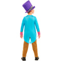 Multicoloured - Back - Alice In Wonderland Childrens-Kids Mad Hatter Costume