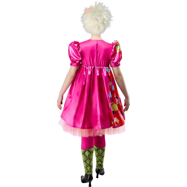 Pink-Multicoloured - Back - Barbie Womens-Ladies Weird Barbie Costume Dress