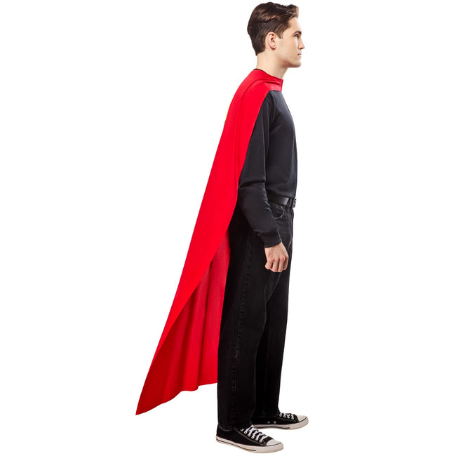 Red-Yellow - Side - Superman Unisex Adult Movie Cape