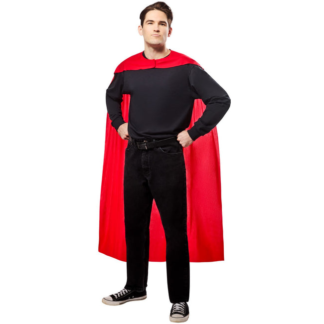 Red-Yellow - Pack Shot - Superman Unisex Adult Movie Cape