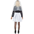 White-Black - Back - Bride of Chucky Womens-Ladies Tiffany Costume Set
