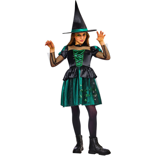 Green-Black - Lifestyle - The Wizard Of Oz Girls The Wicked Witch Of The West Costume Set