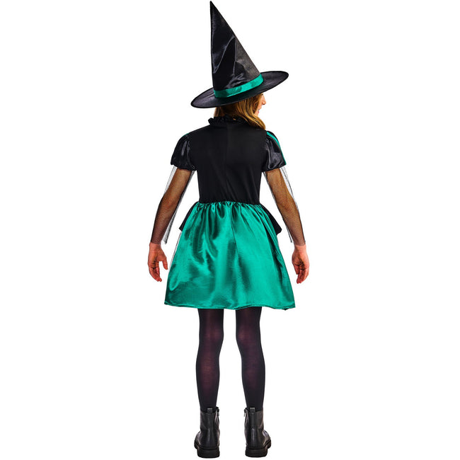 Green-Black - Back - The Wizard Of Oz Girls The Wicked Witch Of The West Costume Set