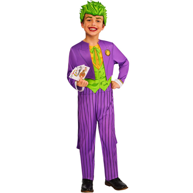 Purple-Green - Pack Shot - The Joker Boys Costume Set