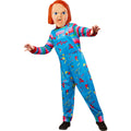 Blue-Red - Pack Shot - Childs Play Childrens-Kids Chucky Costume Set