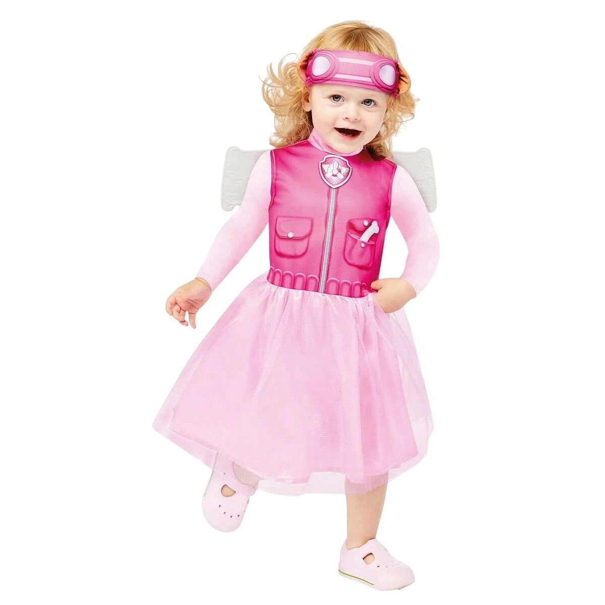 Pink - Side - Paw Patrol Baby Skye Costume