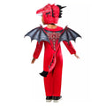 Red - Back - Bristol Novelty Childrens-Kids Dragon Costume