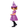 Pink - Side - Paw Patrol Girls Skye Witch Costume Set