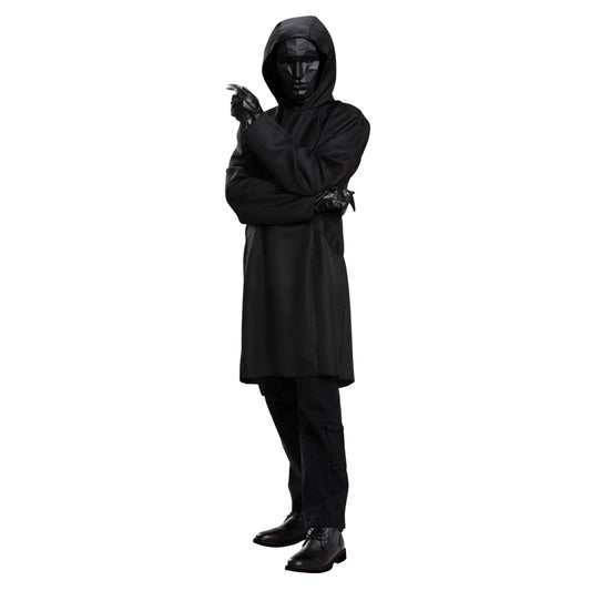 Black - Front - Squid Game Unisex Adult Deluxe Front Man Costume