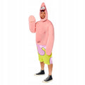 Light Pink-Yellow - Side - SpongeBob SquarePants Mens Patrick Star Costume