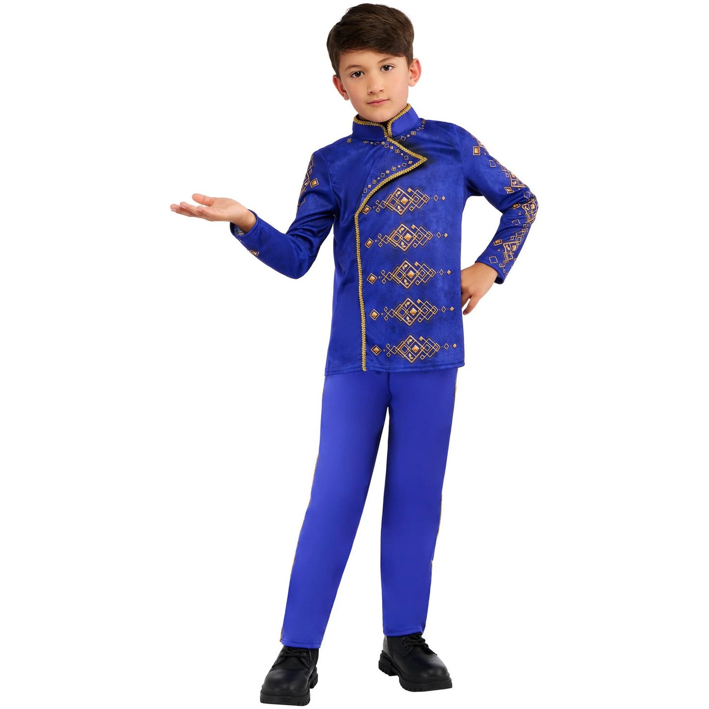 Dark Blue - Pack Shot - Bristol Novelty Childrens-Kids Dashing Prince Costume Set
