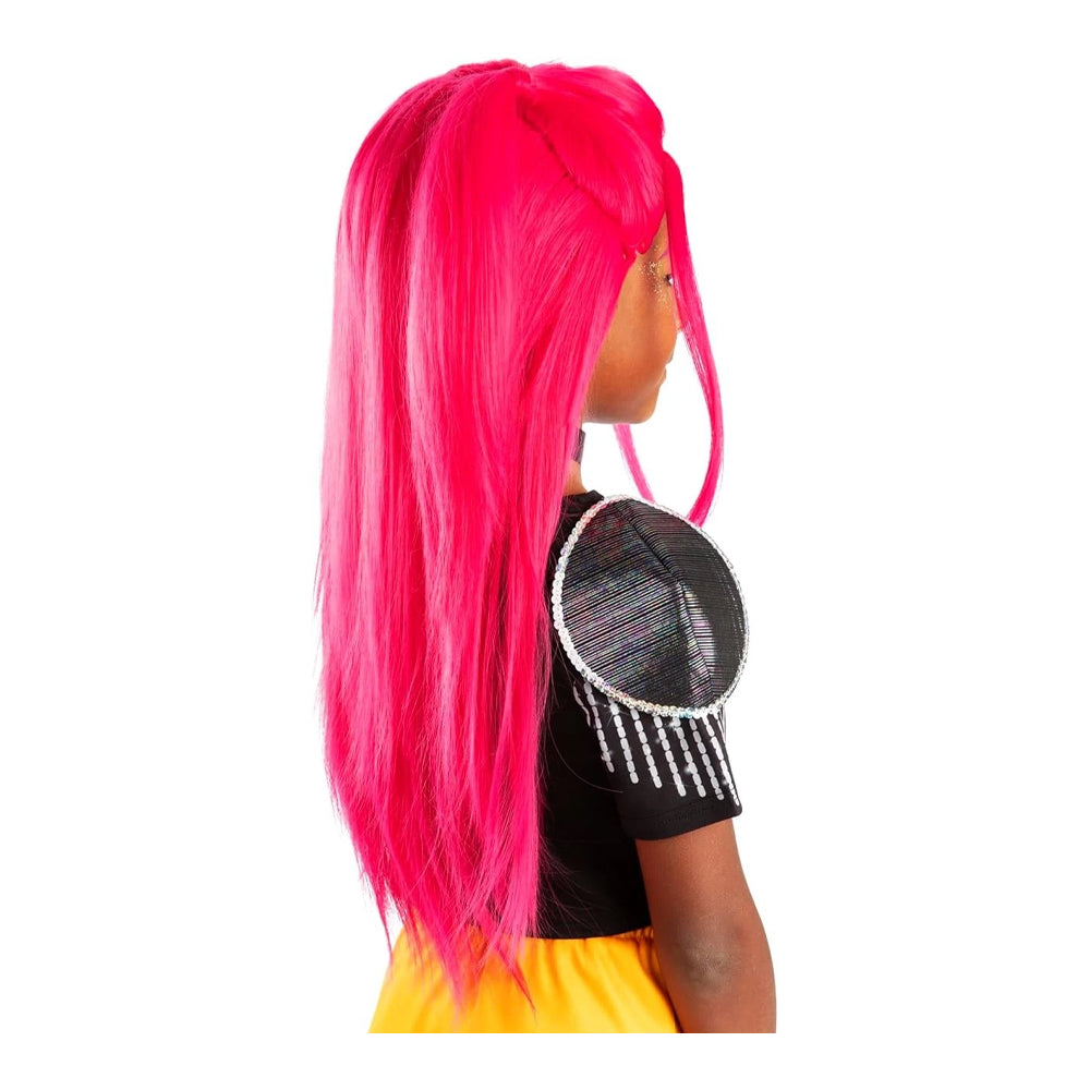 Pink - Back - K-Pop Demon Hunters Girls Mira Wig