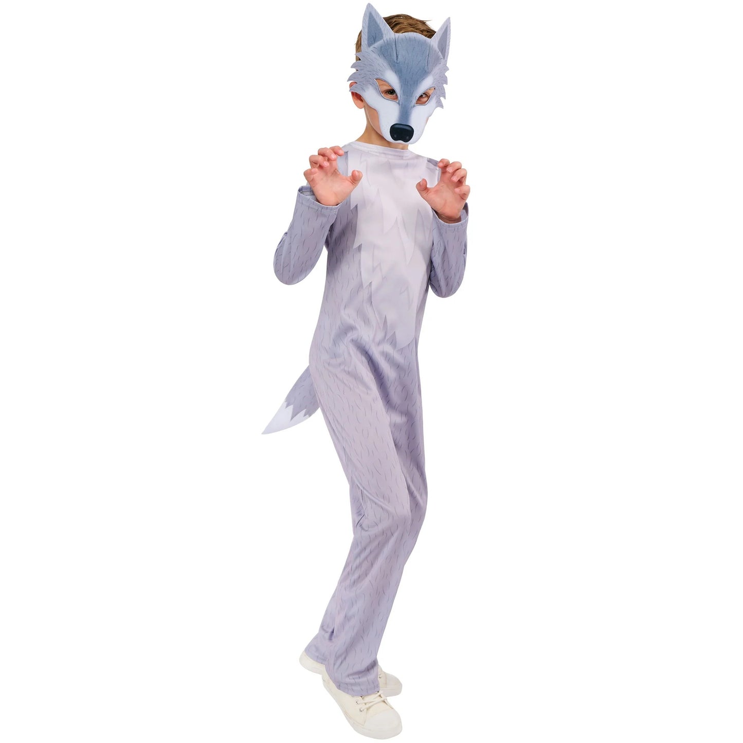 Lavender - Pack Shot - Bristol Novelty Childrens-Kids Storybook Wolf Costume Set