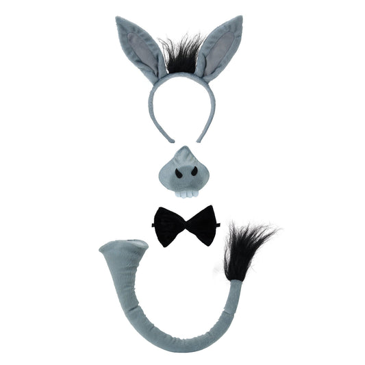 Grey-Black - Front - Bristol Novelty Childrens-Kids Donkey Sound Set