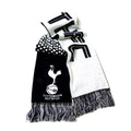 Navy-White - Side - Tottenham Hotspur Jacquard Fade Design Scarf
