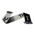 Navy-White - Close up - Tottenham Hotspur Jacquard Fade Design Scarf