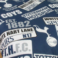 Multicoloured - Side - Tottenham Hotspur Patch Single Duvet And Pillow Set