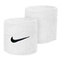 White - Back - Nike Unisex Adults Swoosh Wristband (Set Of 2)