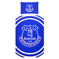 Blue - Front - Everton FC Pulse Single Duvet Cover And Pillow Case Set