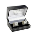 Silver - Back - Arsenal FC Boxed Stainless Steel Cufflinks