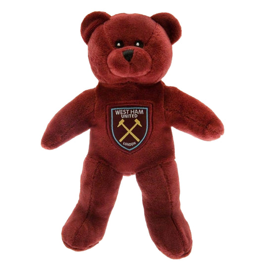 Red - Front - West Ham United FC Official Crest Design Bear