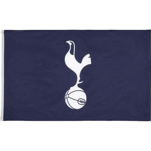 Navy Blue - Front - Tottenham Hotspur FC Core Crest Flag