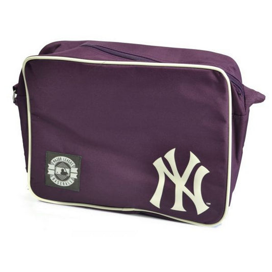 Burgundy - Front - New York Yankees MLB Shoulder Bag