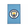 Multicoloured - Front - Manchester City FC Official Football Crest Rug