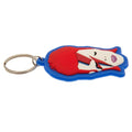 Blue-Red-White - Side - David Bowie Rubber Keyring
