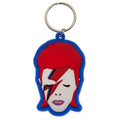 Blue-Red-White - Front - David Bowie Rubber Keyring
