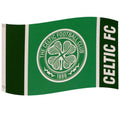 Green-Black-White - Front - Celtic FC Crest Flag