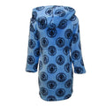 Sky Blue - Back - Manchester City FC Unisex Adult Dressing Gown