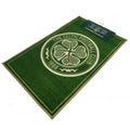 Green-Cream - Back - Celtic FC Crest Area Rug