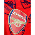 Red - Back - Arsenal FC Unisex Adult Robe