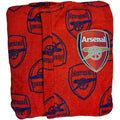 Red - Side - Arsenal FC Unisex Adult Robe