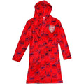 Red - Front - Arsenal FC Unisex Adult Robe