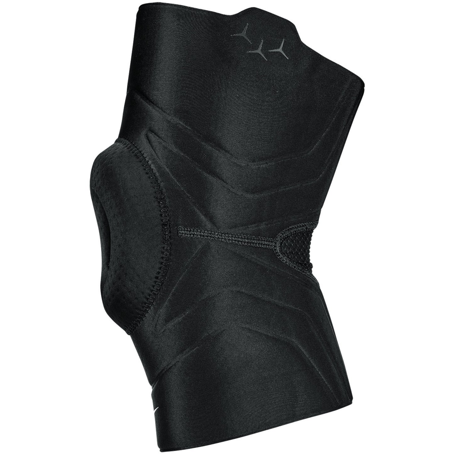 Black-White - Side - Nike Pro 3.0 Compression Open Knee Support