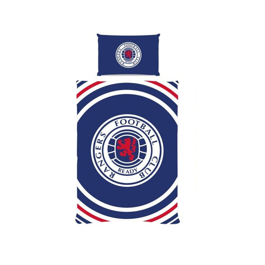 Blue-White-Red - Front - Rangers FC Pulse Duvet Cover Set