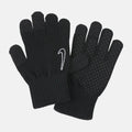 Black - Back - Nike Childrens-Kids Knitted Tech Grip Gloves
