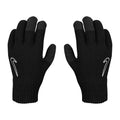 Black - Side - Nike Mens Knitted Twisted Grip Gloves