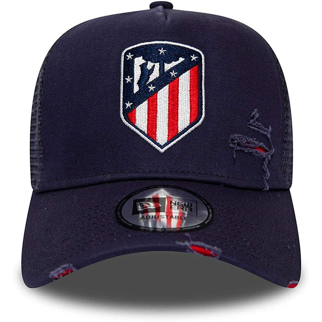 Blue-Red - Pack Shot - Atletico Madrid FC 59 Fifty Distressed Trucker Cap