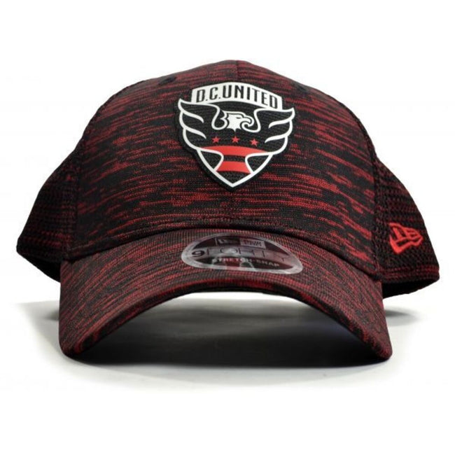 Red-Black - Side - DC United 9Forty New Era Stretch Cap