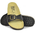 Black-Sand - Back - Biox Womens-Ladies Malaga Sano Sliders