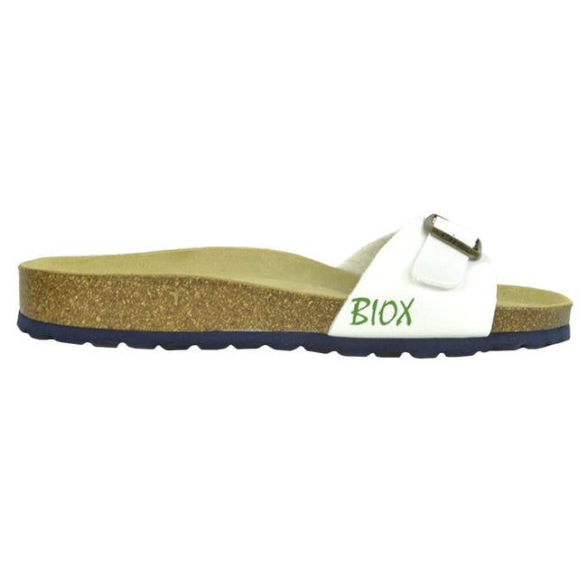 White-Sand - Front - Biox Womens-Ladies Malaga Sano Sliders